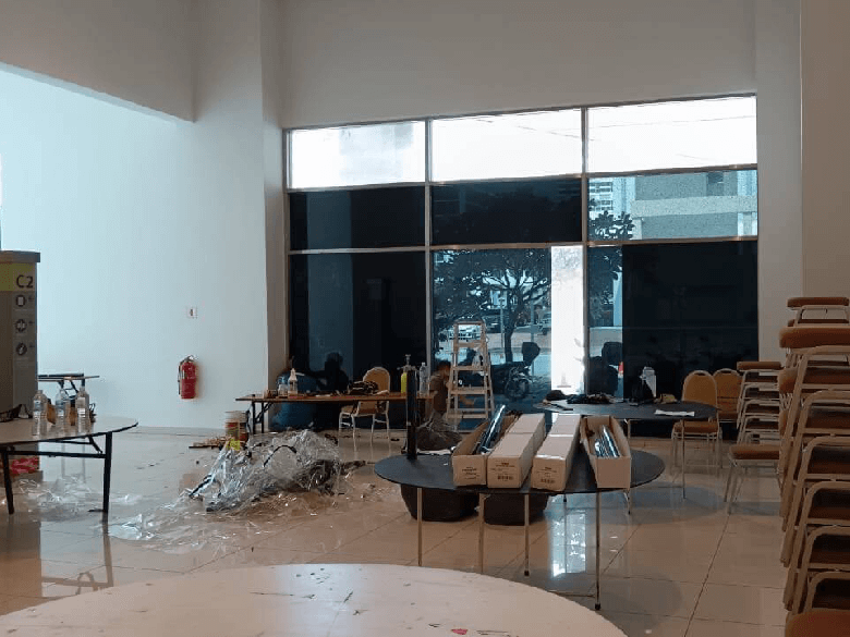 BUILDING-100 - TINTED WINDOW GLASS FILM PUCHONG SPECIALIST THE BEST EXPERT ADVISE TINTED BUILDING BANDAR BUKIT PUCHONG