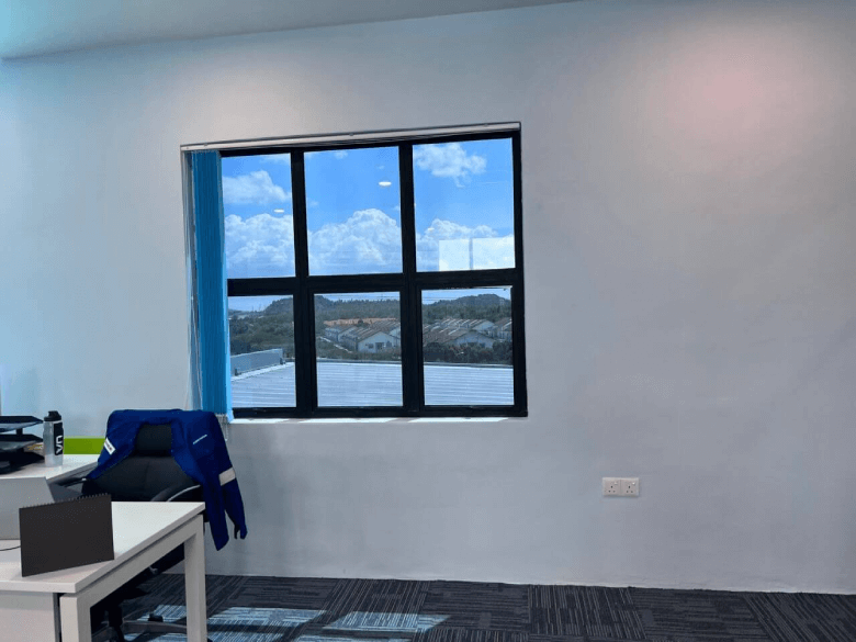OFFICE-20 - TINTED WINDOW GLASS FILM PUCHONG SPECIALIST THE BEST GREAT DEAL TINTED GLASS BANDAR KINRARA
