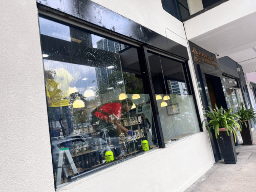 TINTED SOLAR TINT FILM TAMAN SAUJANA PUCHONG
